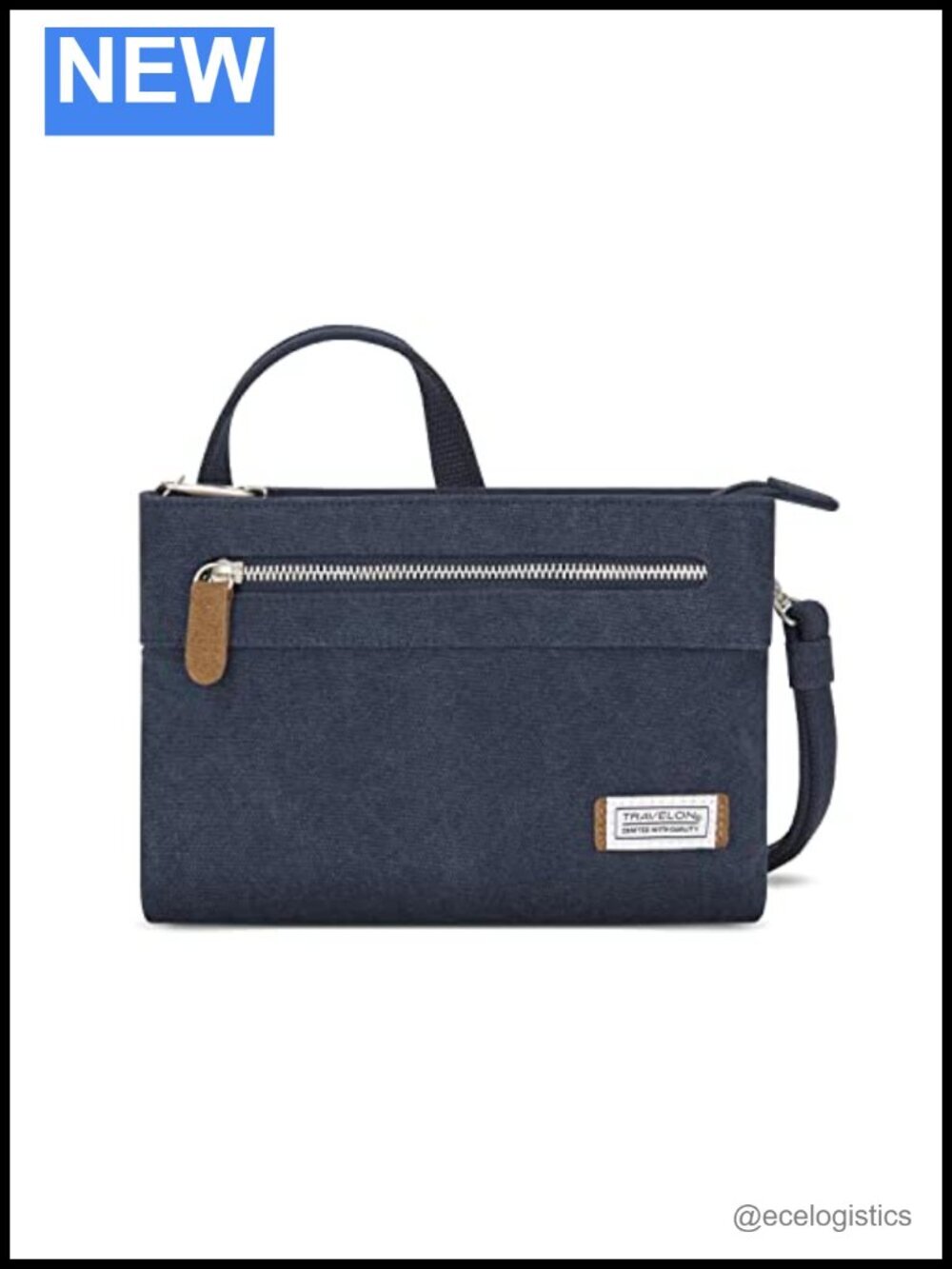 Anti-Theft Small Crossbody Bag with RFID Blocking and Locking Compartments